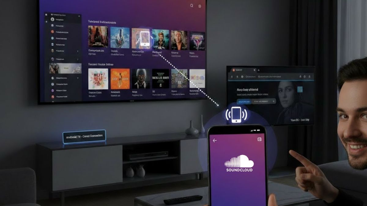 SoundCloud có thể kết nối trực tiếp với tivi được không?