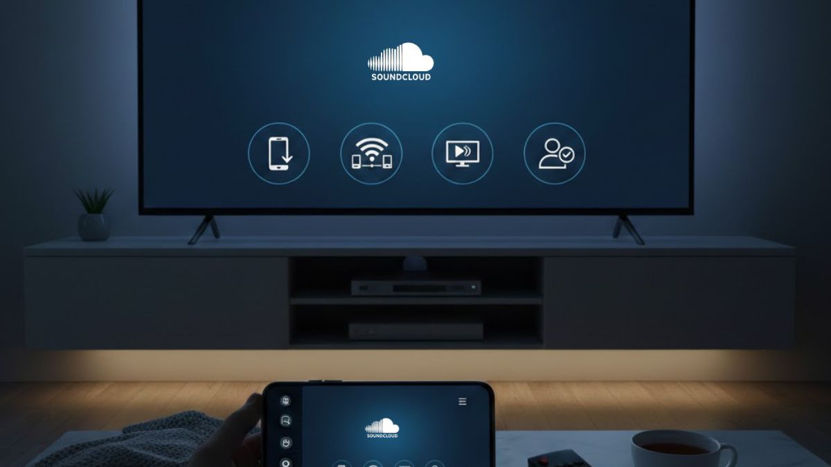 Chuẩn bị trước khi kết nối SoundCloud với tivi