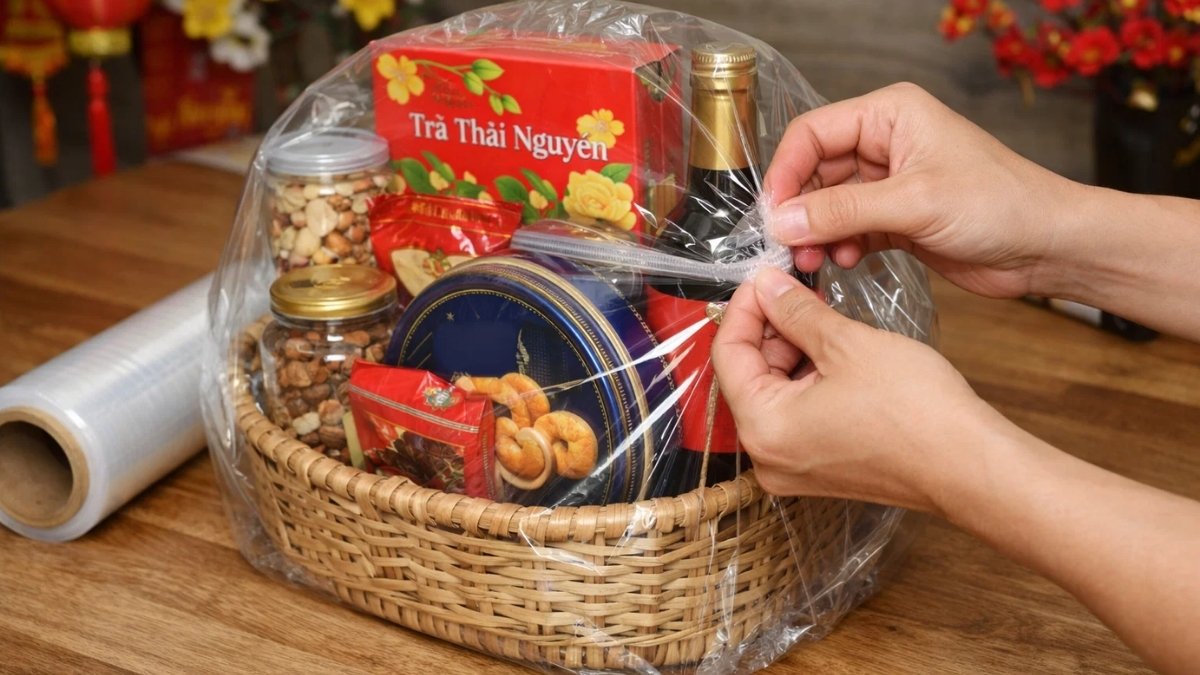 Cách khò màng co bằng máy sấy tóc đúng kỹ thuật