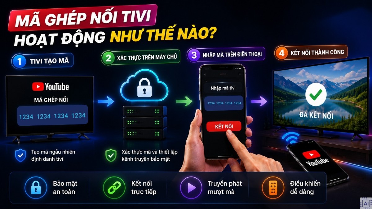 Mã ghép nối tivi là gì?