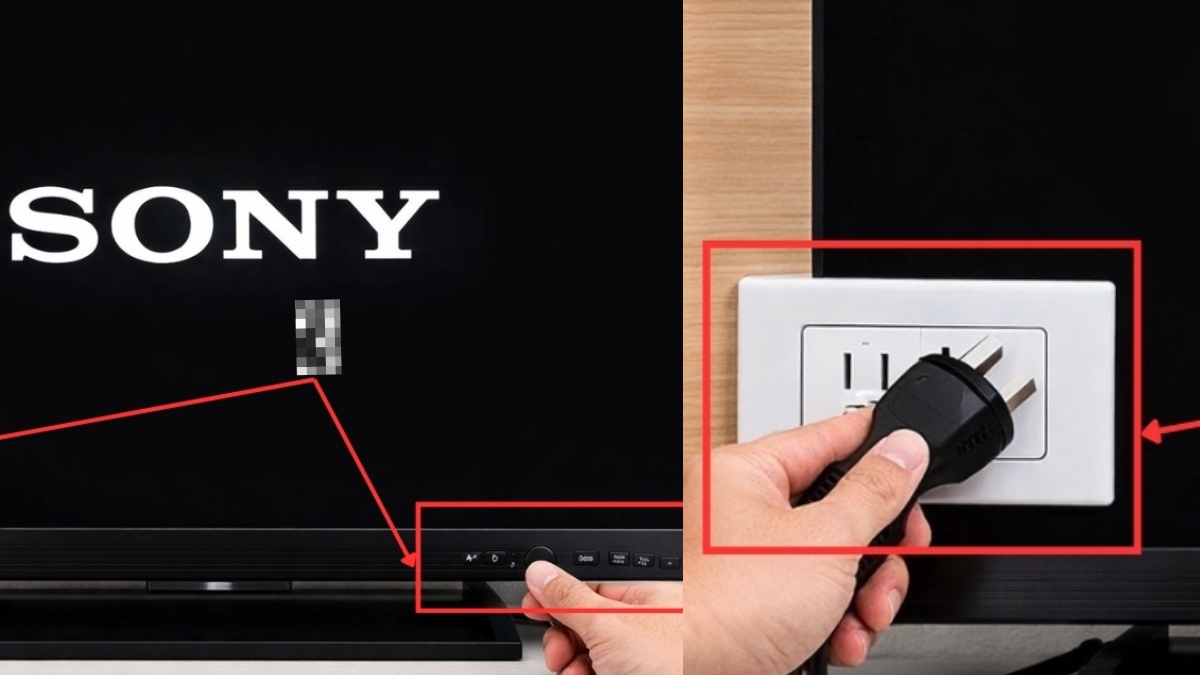 Cách tắt tivi Sony khi không có điều khiển