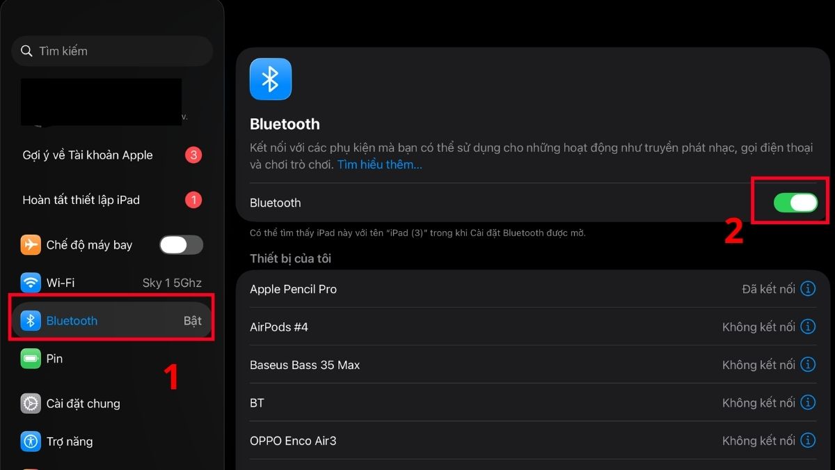 Kết nối qua Bluetooth