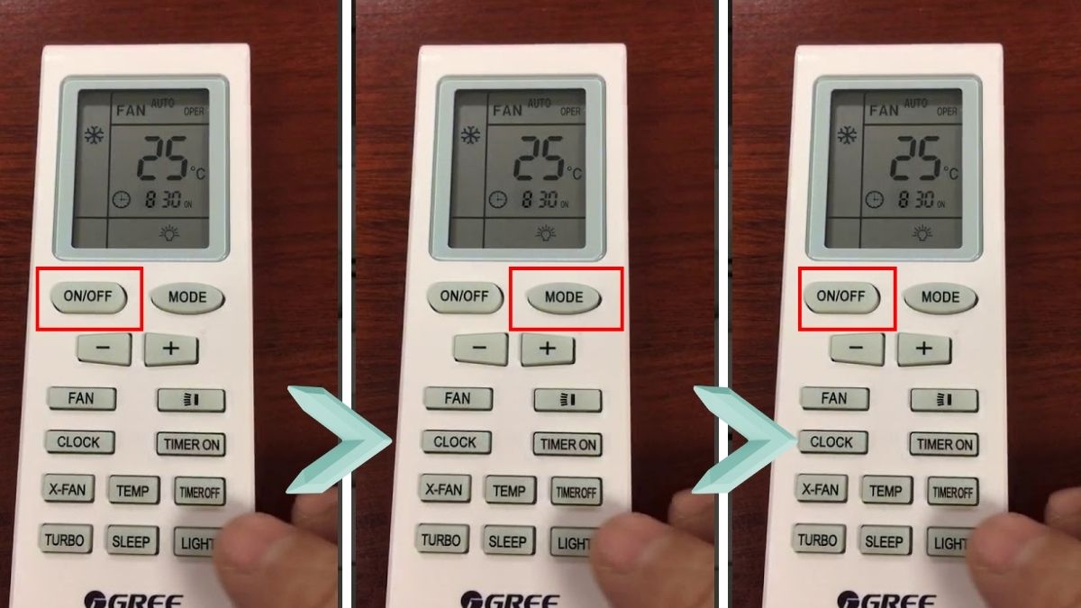 Hướng dẫn sử dụng điều khiển điều hòa Gree 