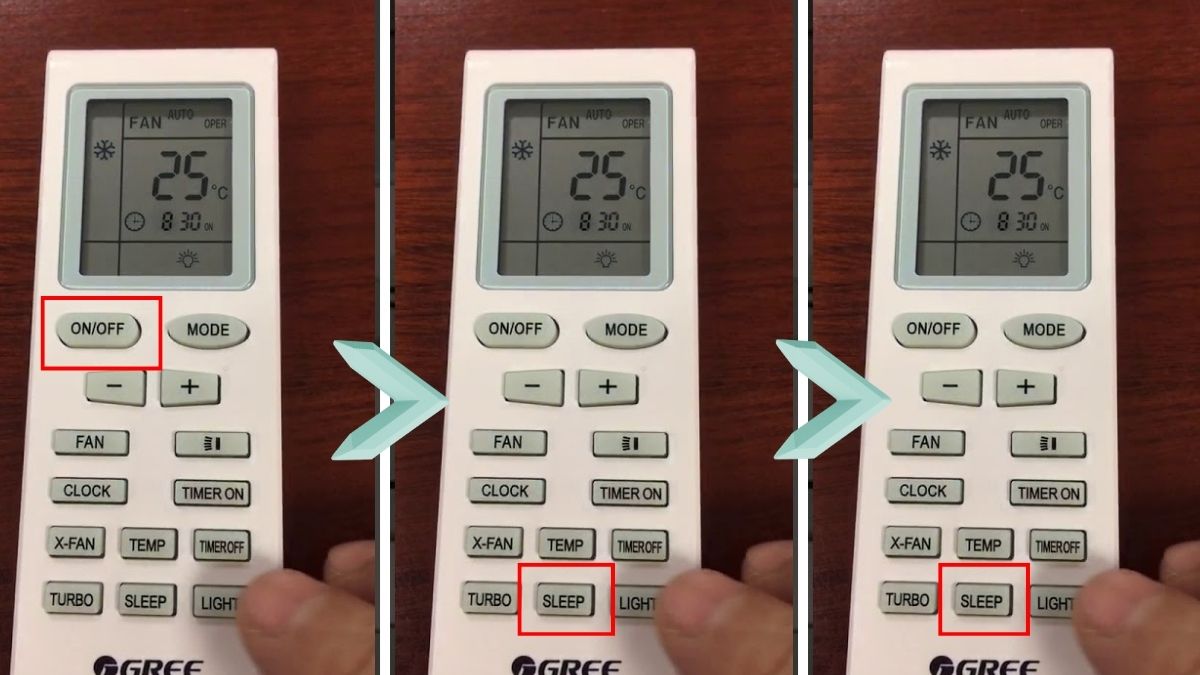 Hướng dẫn sử dụng điều khiển điều hòa Gree