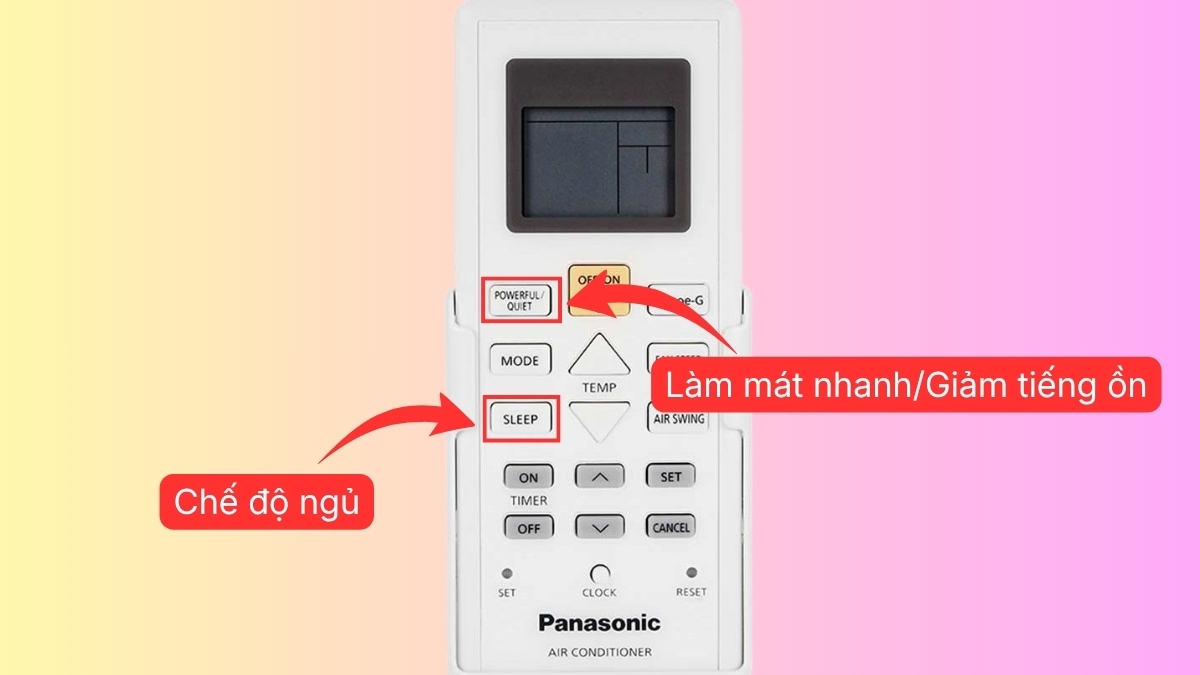 Cách kích hoạt chế độ ngủ, Powerful và Quiet