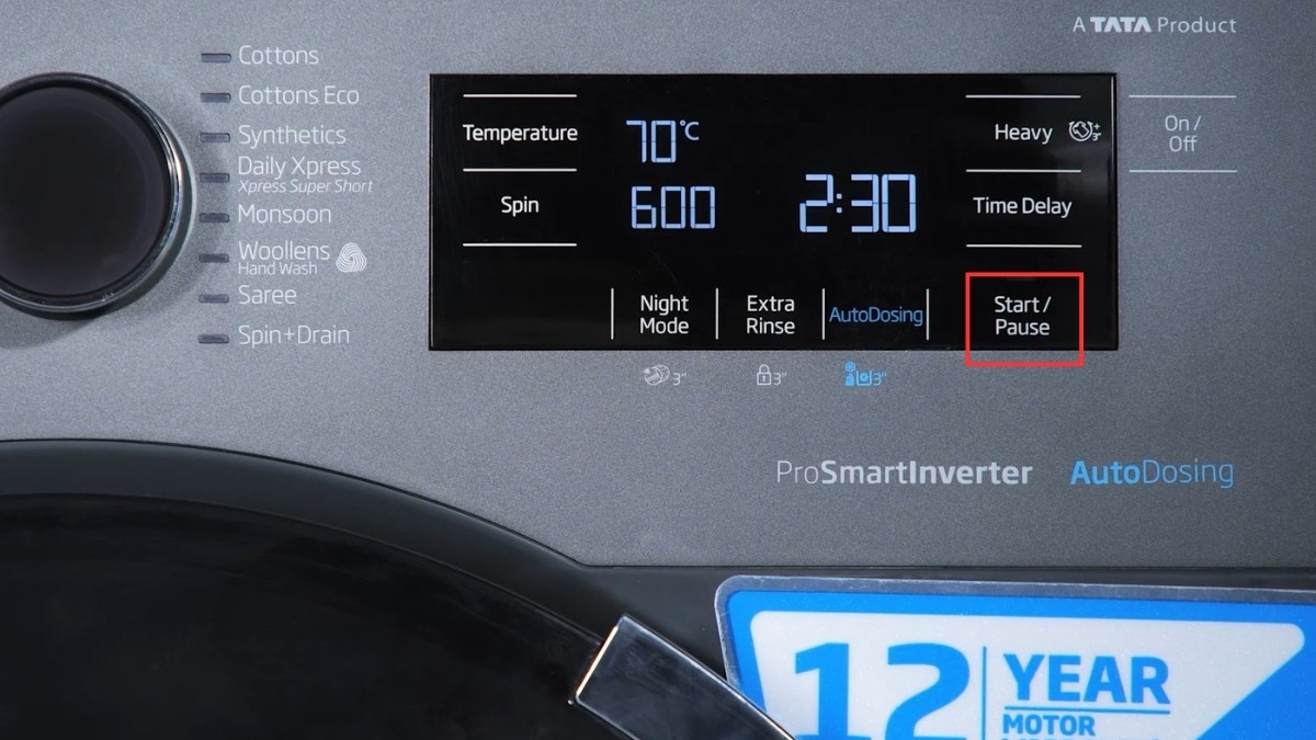 Hủy bỏ chương trình giặt