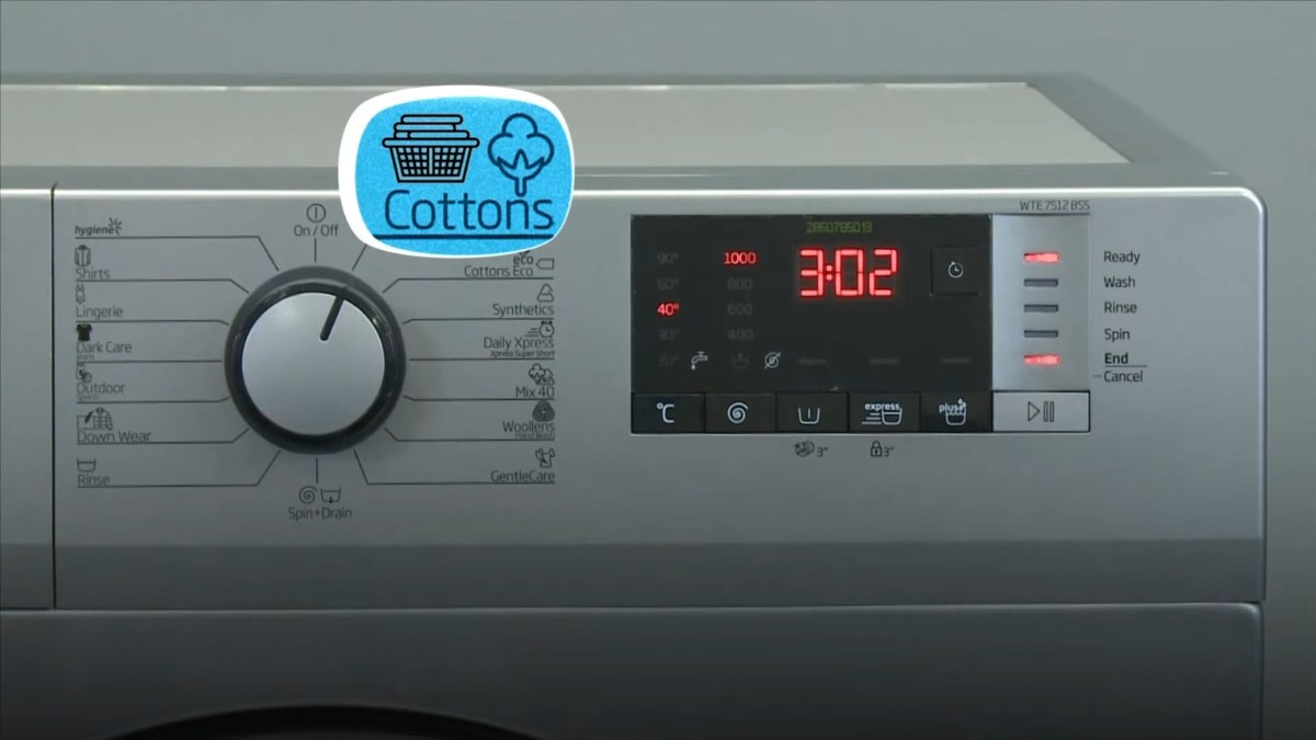 Cottons / Cottons Eco - Vải cotton và giặt tiết kiệm