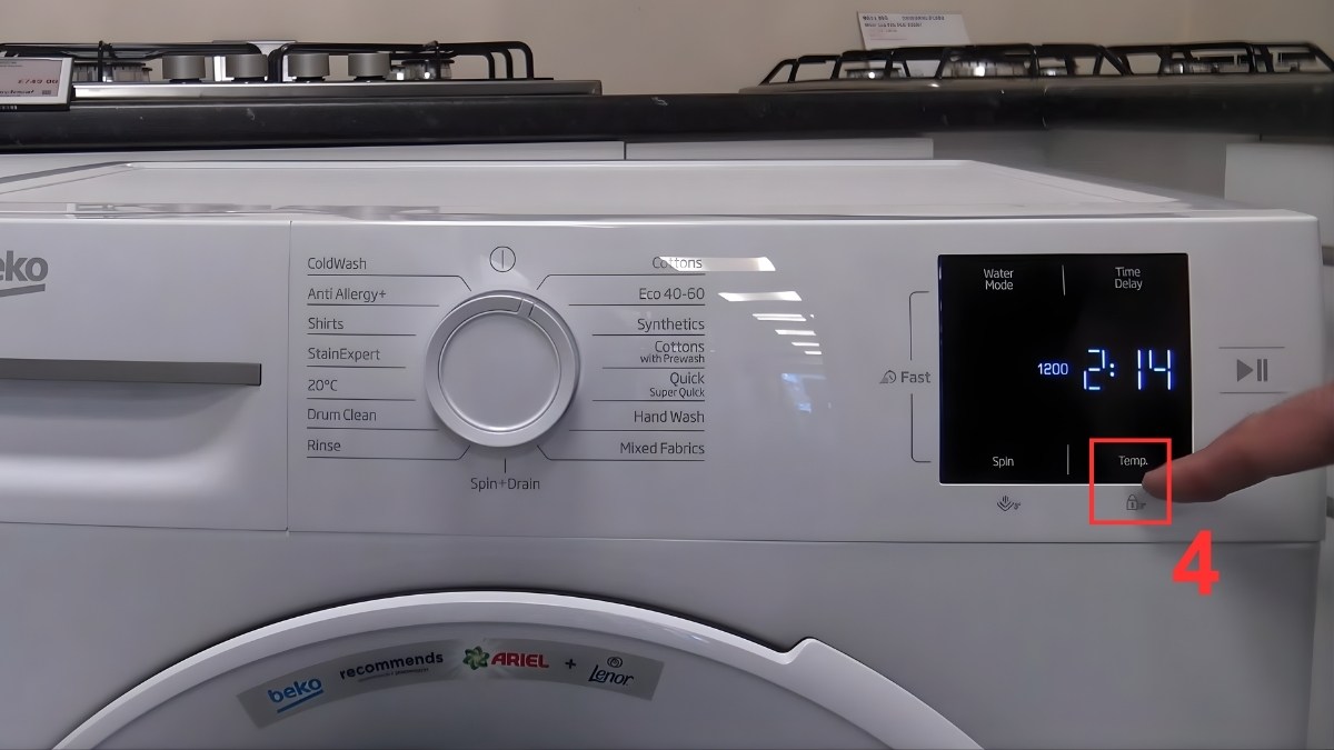 Điều chỉnh nhiệt độ nước