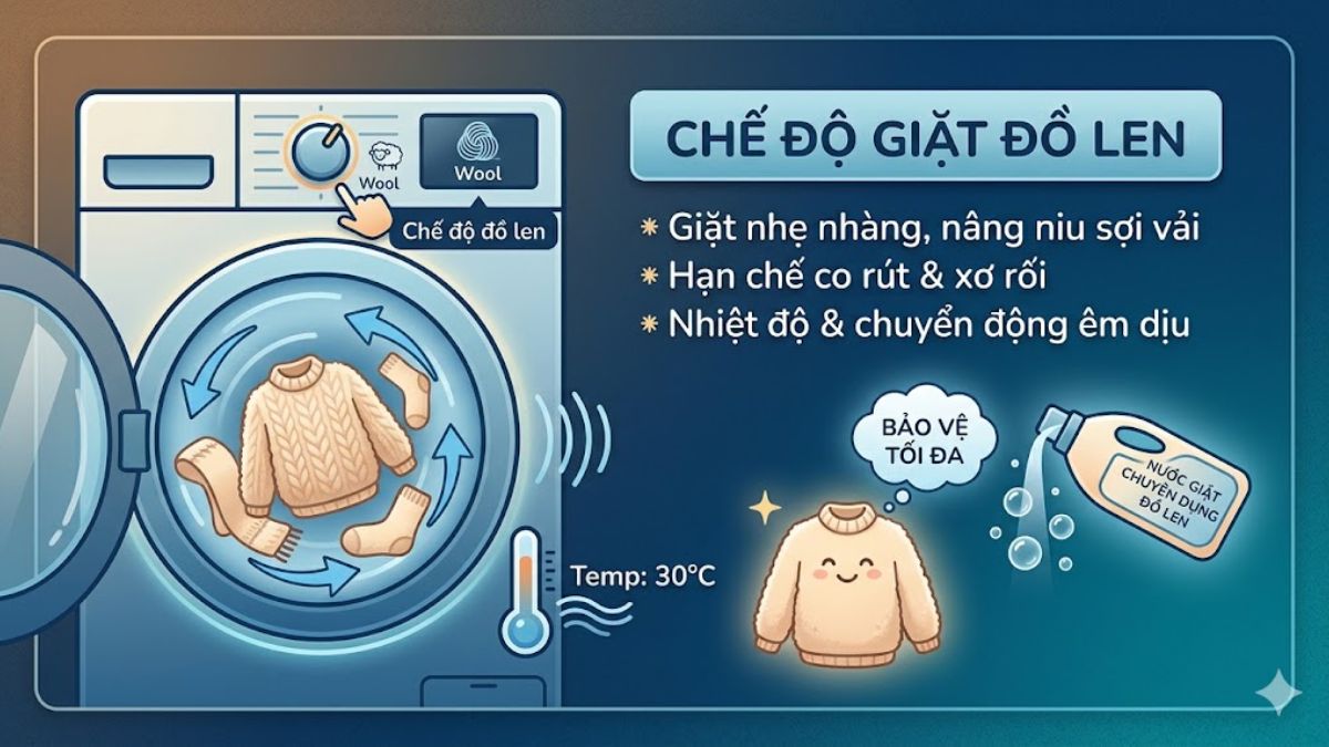 Chế độ Wool - đồ len