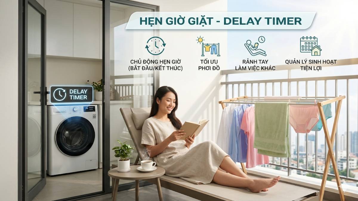  Các tính năng đặc biệt trên máy giặt Hitachi