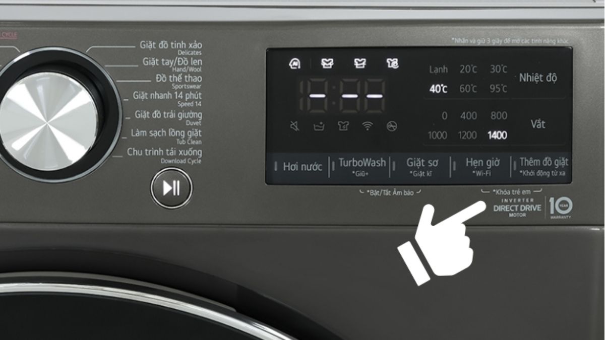 Khóa trẻ em (Child Lock)