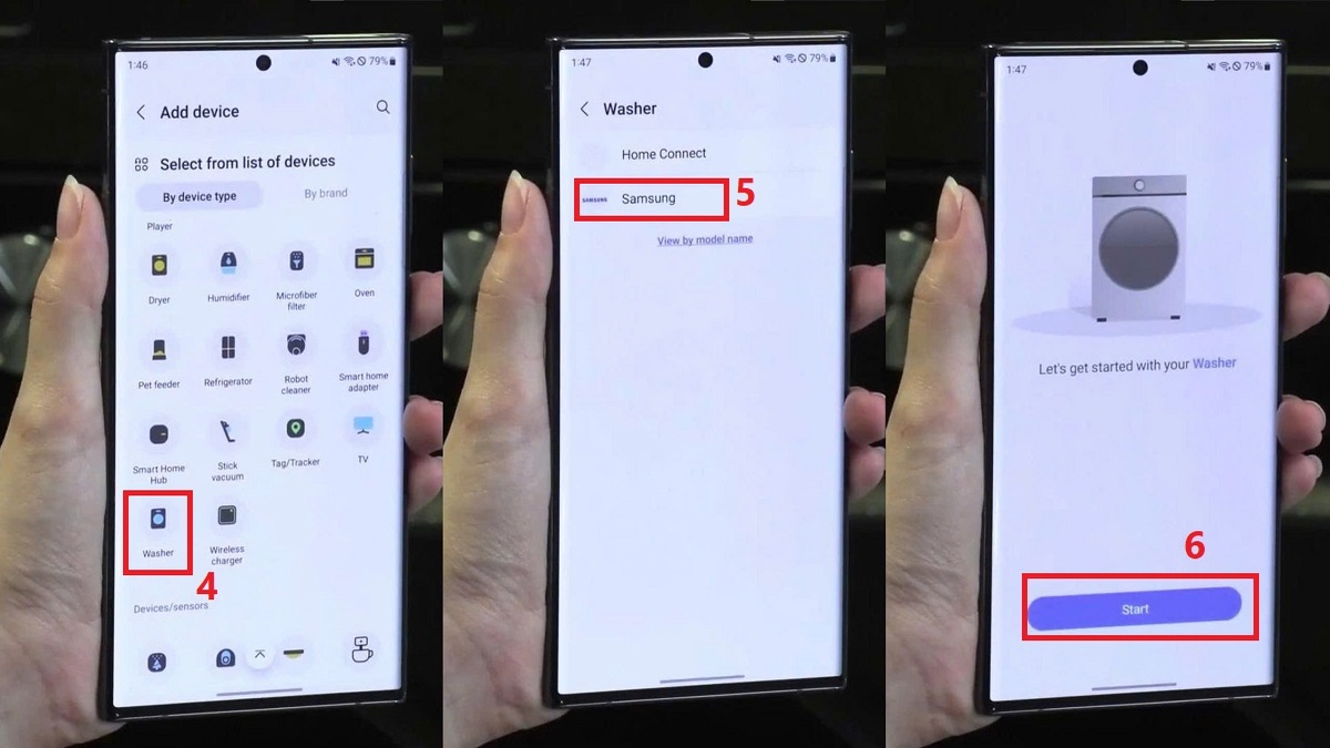 Chọn máy giặt (Washer)