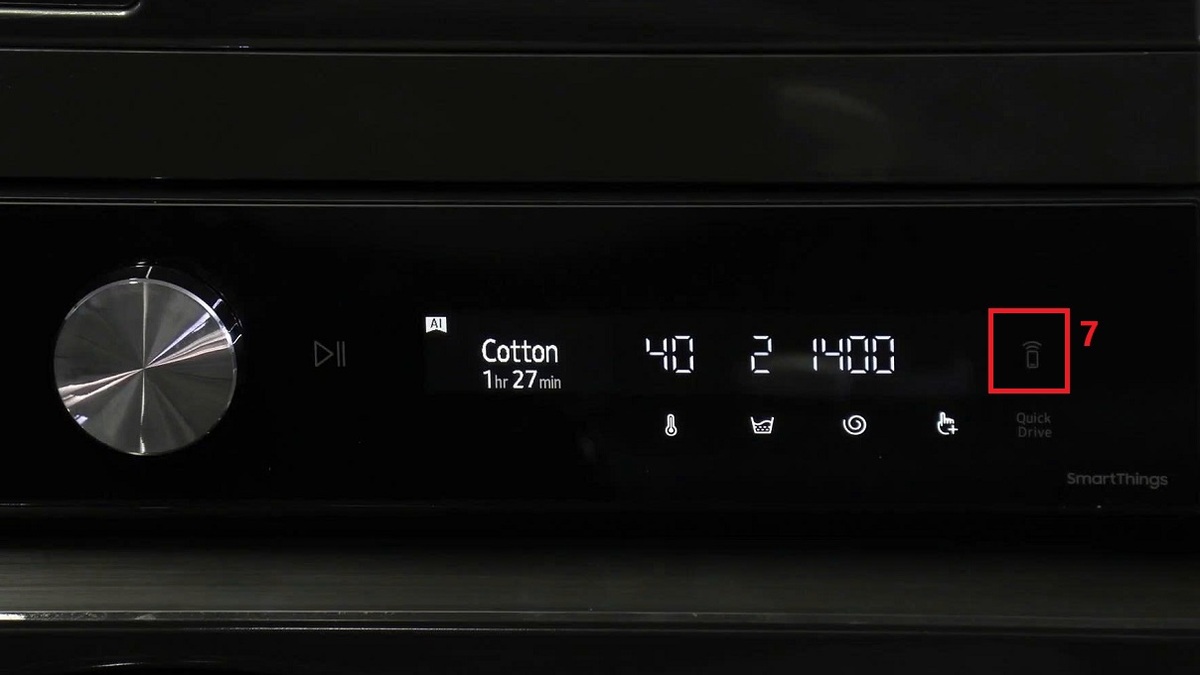 Nhấn nút Smart Control
