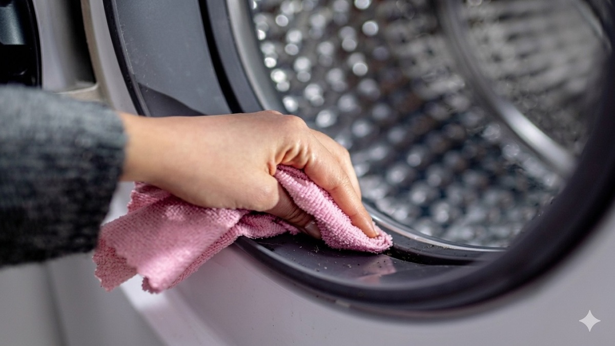 Lau bên ngoài và gioăng cửa