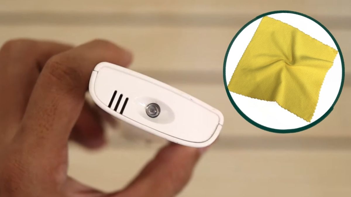 Lau sạch mắt phát của remote