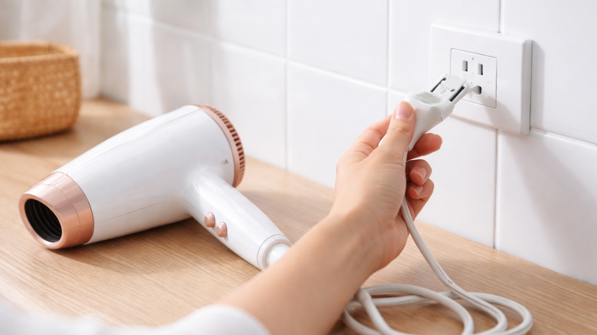 Cách sửa máy sấy tóc bị cháy tại nhà 