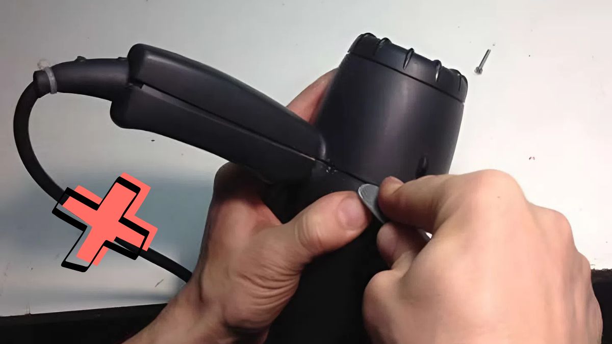 Trường hợp không nên tự sửa máy sấy tóc