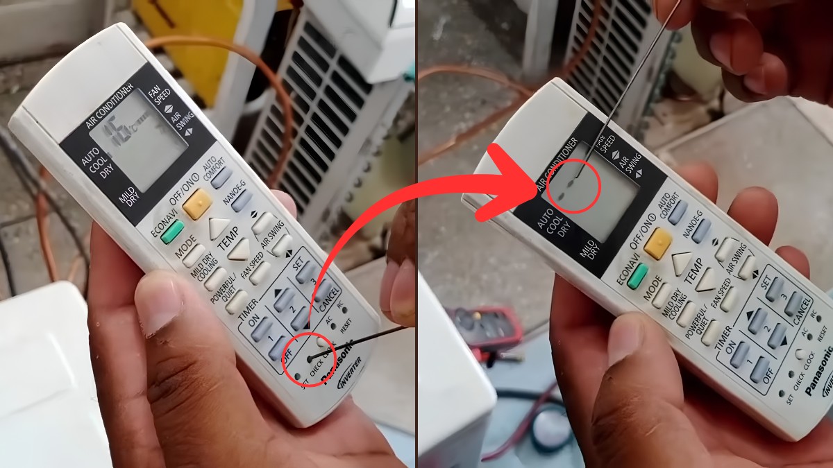 Đèn đỏ Timer trên điều hòa Panasonic là gì?