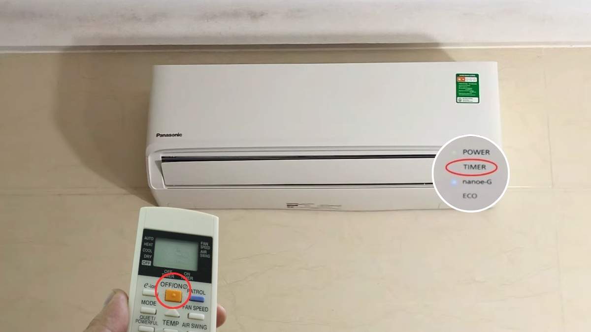 Khởi động điều hòa và kiểm tra