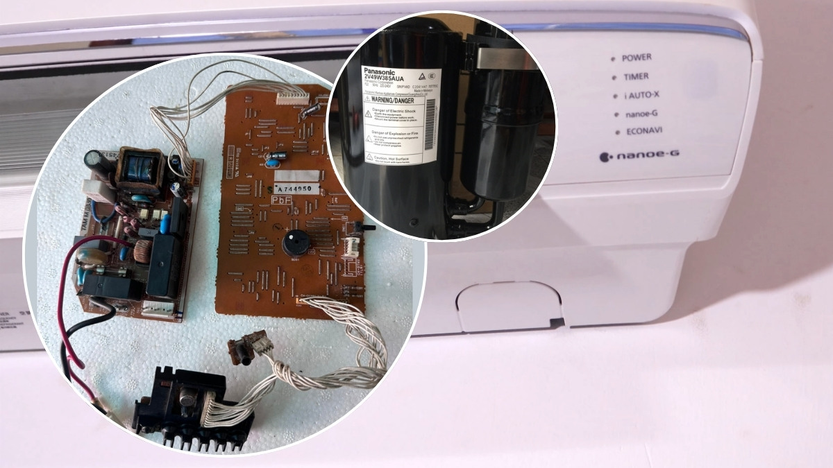 Lỗi block máy nén hoặc mainboard điều khiển