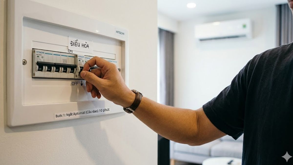 Các bước kiểm tra và xử lý tại nhà trước khi gọi kỹ thuật