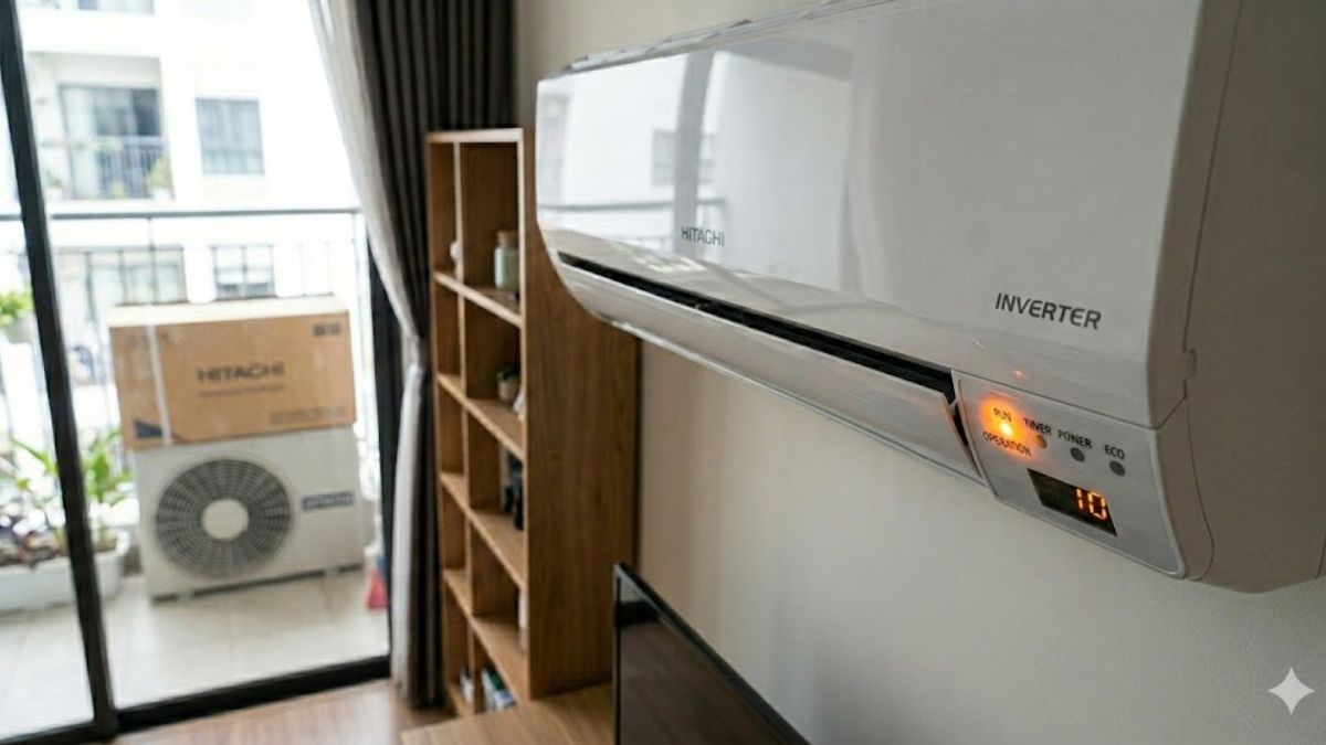 Cách test mã lỗi máy lạnh Hitachi Inverter qua đèn báo