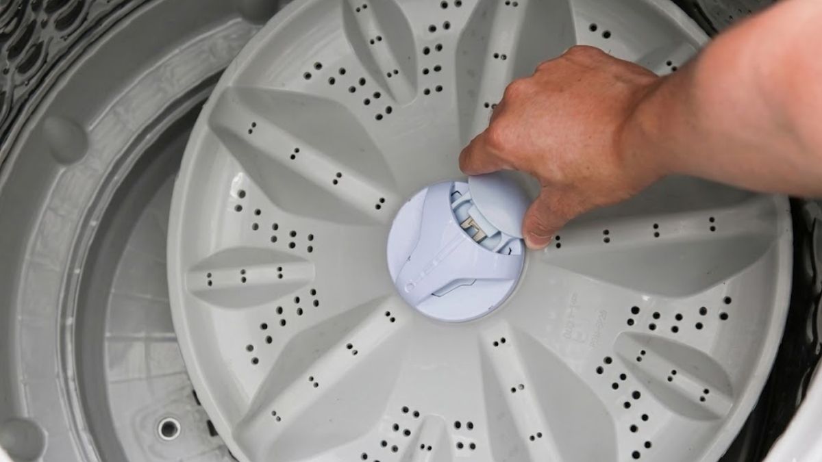 Cách tháo mâm máy giặt Samsung