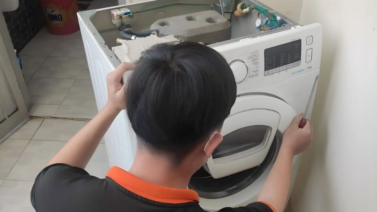 Lưu ý quan trọng khi tháo máy giặt tại nhà