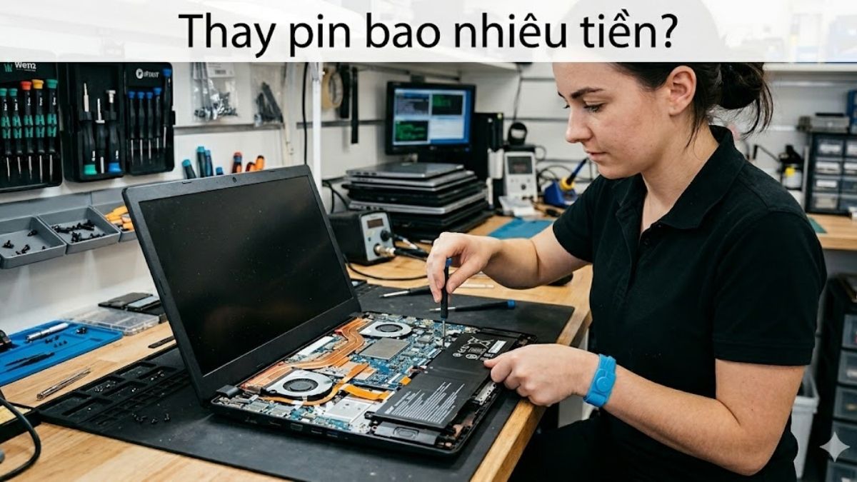 Thay pin laptop Acer bao nhiêu tiền?
