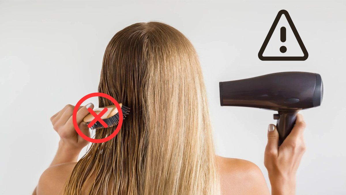 Những lỗi thường gặp khi uốn tóc bằng máy sấy