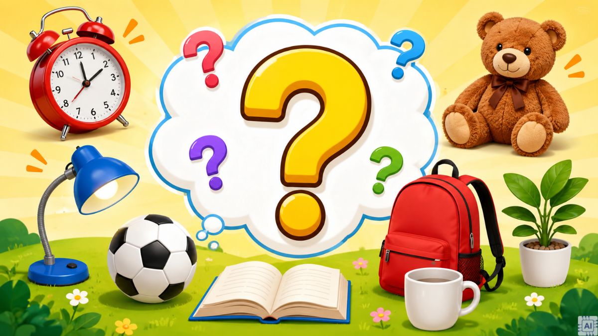 Câu đố vui ngắn về đồ vật, sự vật