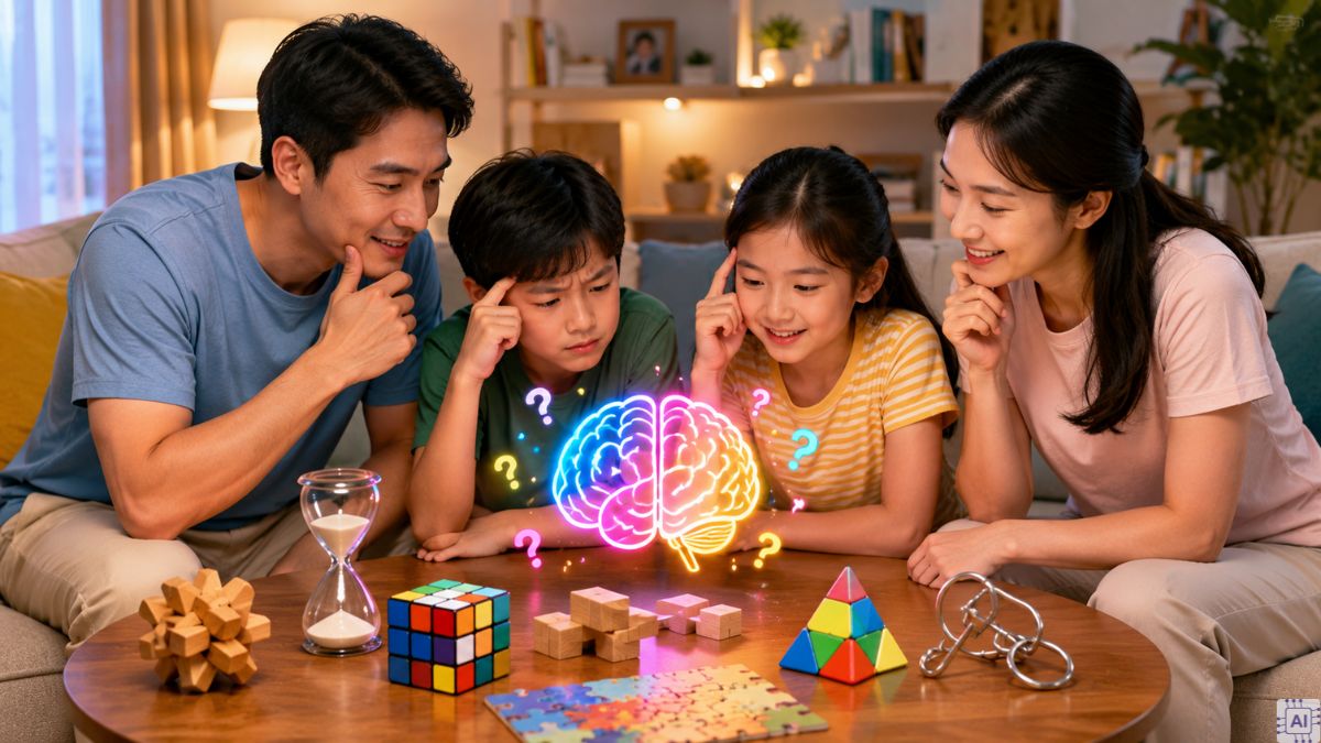Câu đố vui siêu hack não cho cả gia đình