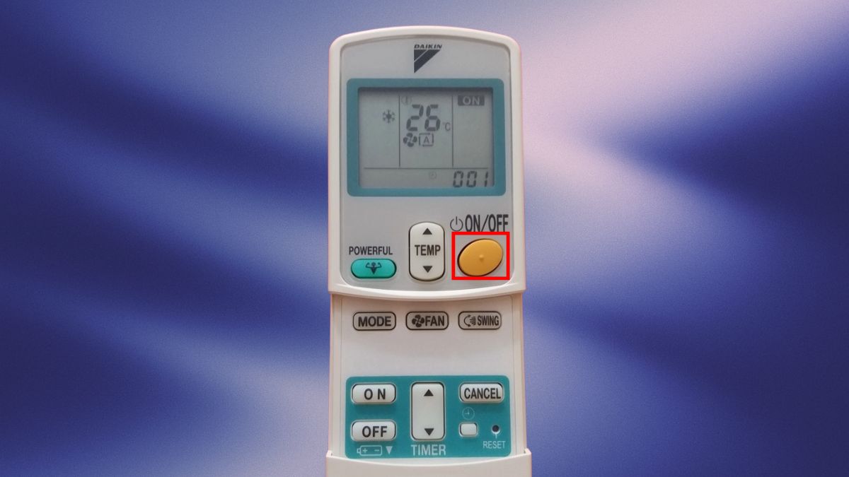 Khởi động lại máy lạnh