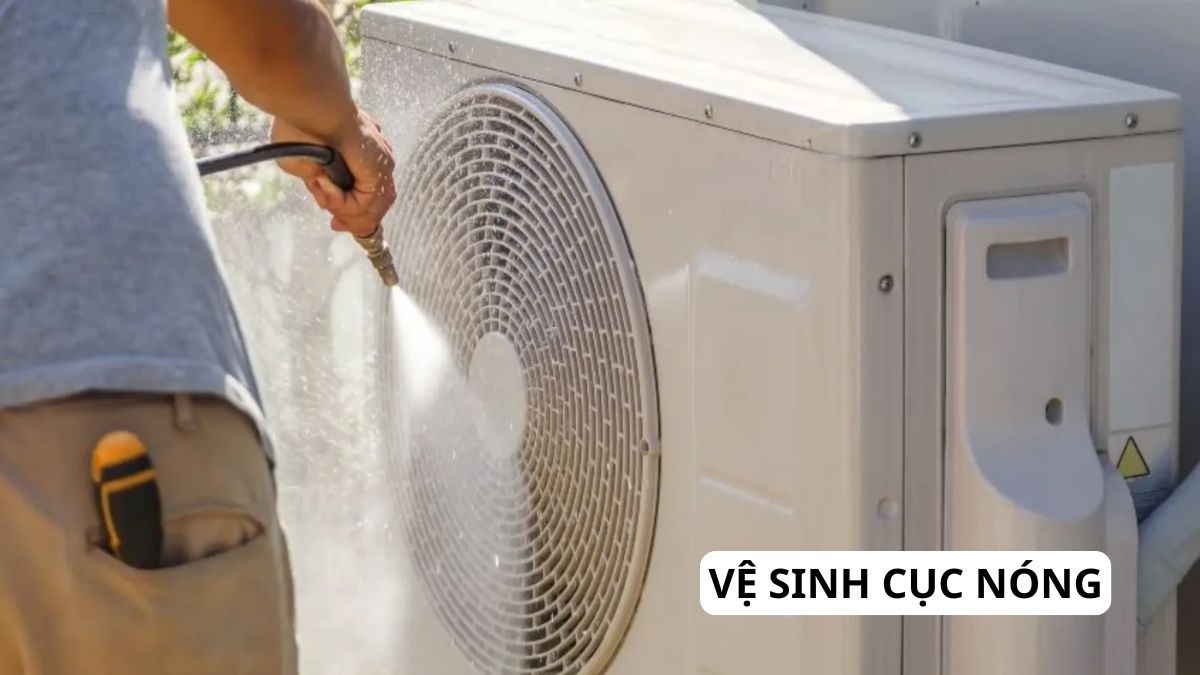 Vệ sinh cục nóng