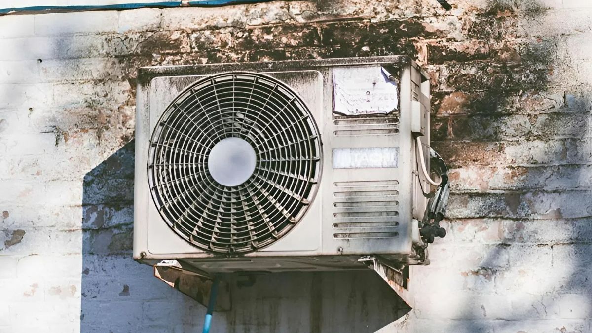 Dàn nóng lâu ngày không được vệ sinh định kỳ