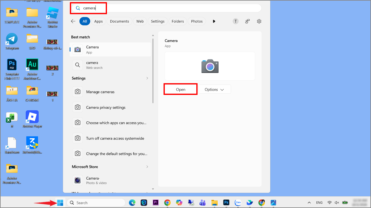 Cách chụp ảnh có filter bằng camera 