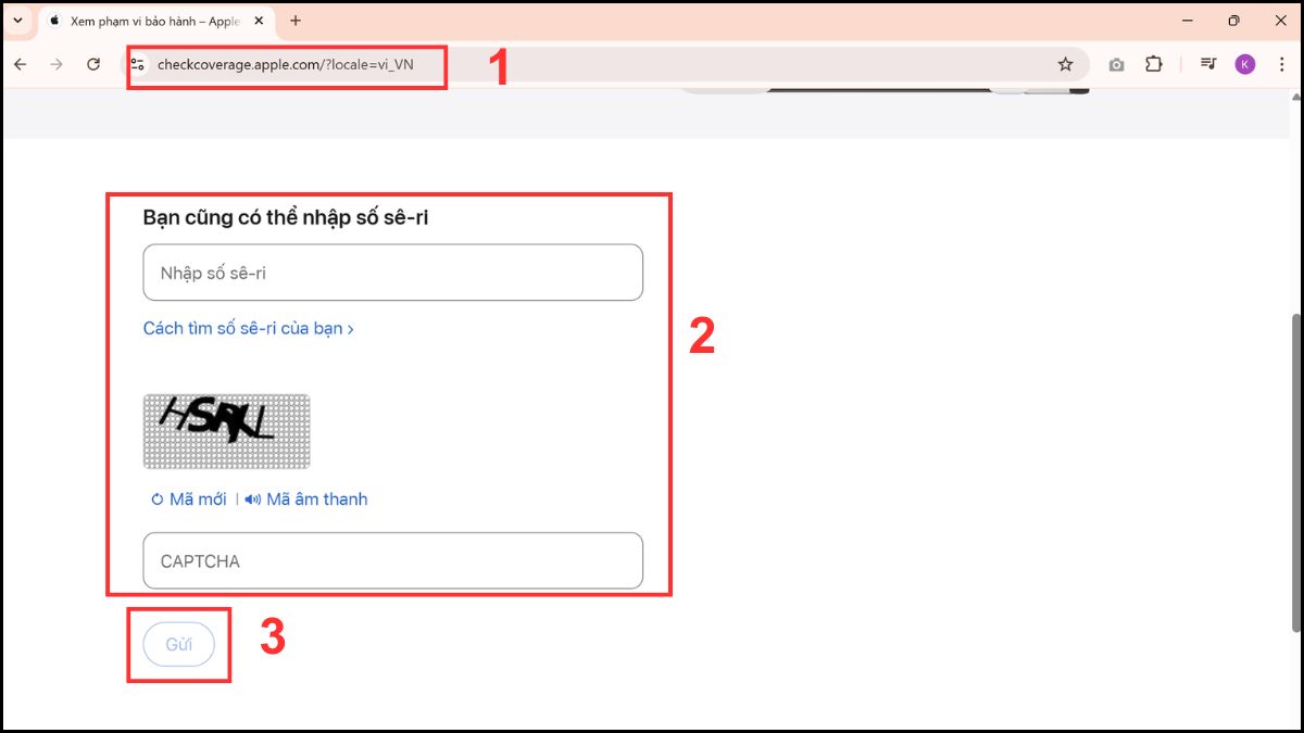 Cách check serial iPad online qua Apple