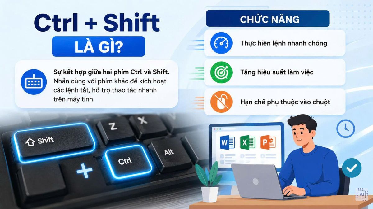 Ctrl Shift là gì?