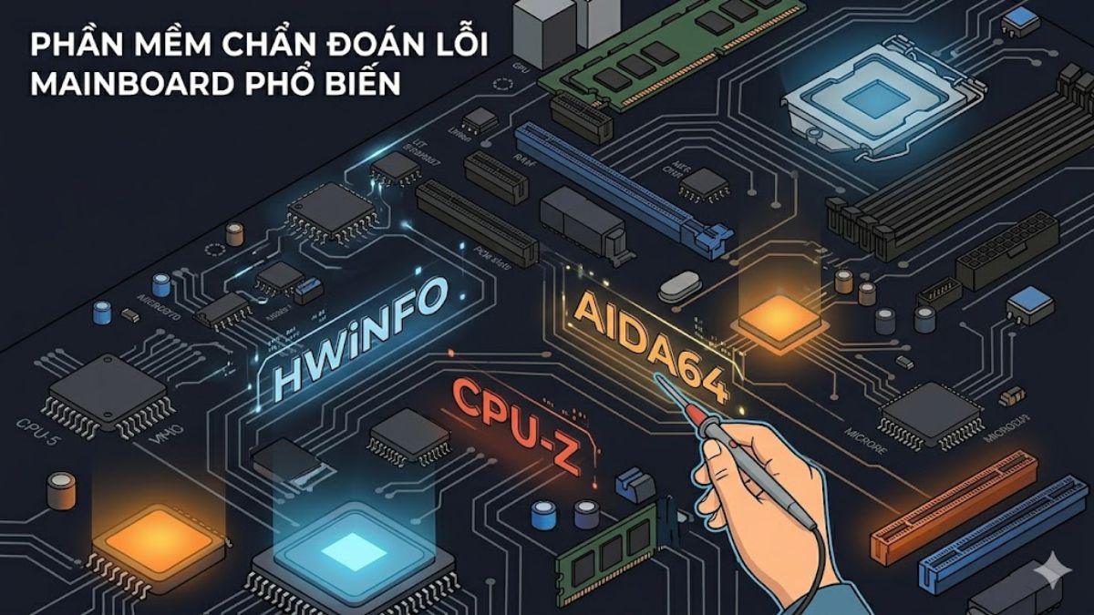 Phần mềm chẩn đoán lỗi mainboard phổ biến hiện nay