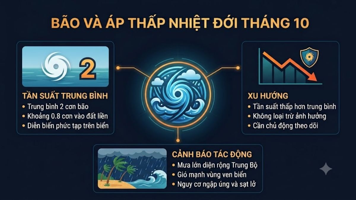 Mùa bão và áp thấp nhiệt đới tháng 10
