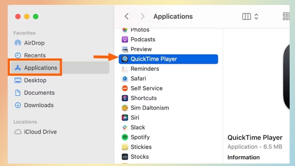 Cách ghi âm trên máy tính MacOS