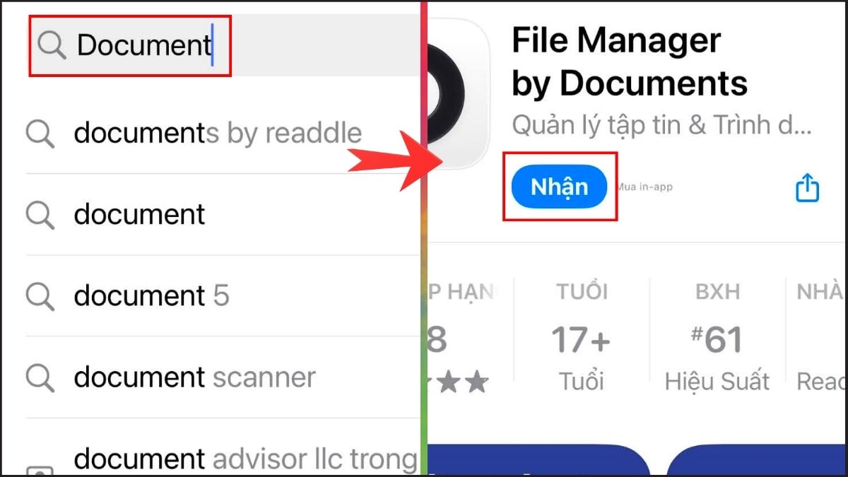 Cách mở file RAR trên iPad bằng app Documents