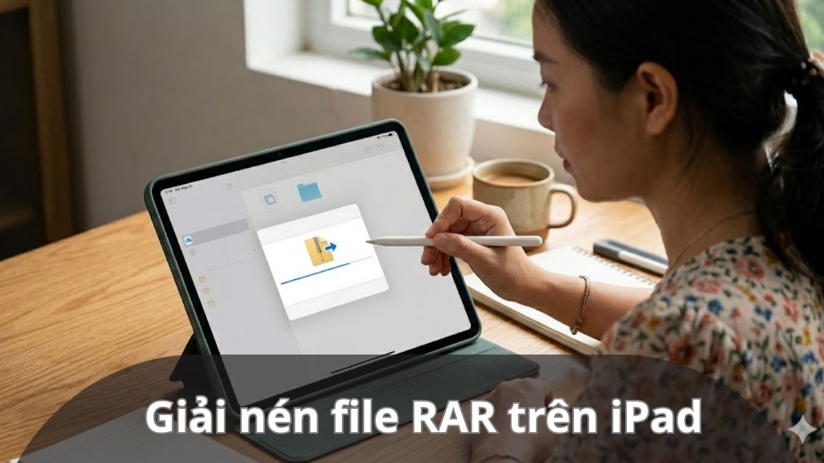 Cách giải nén file RAR trên iPad đơn giản