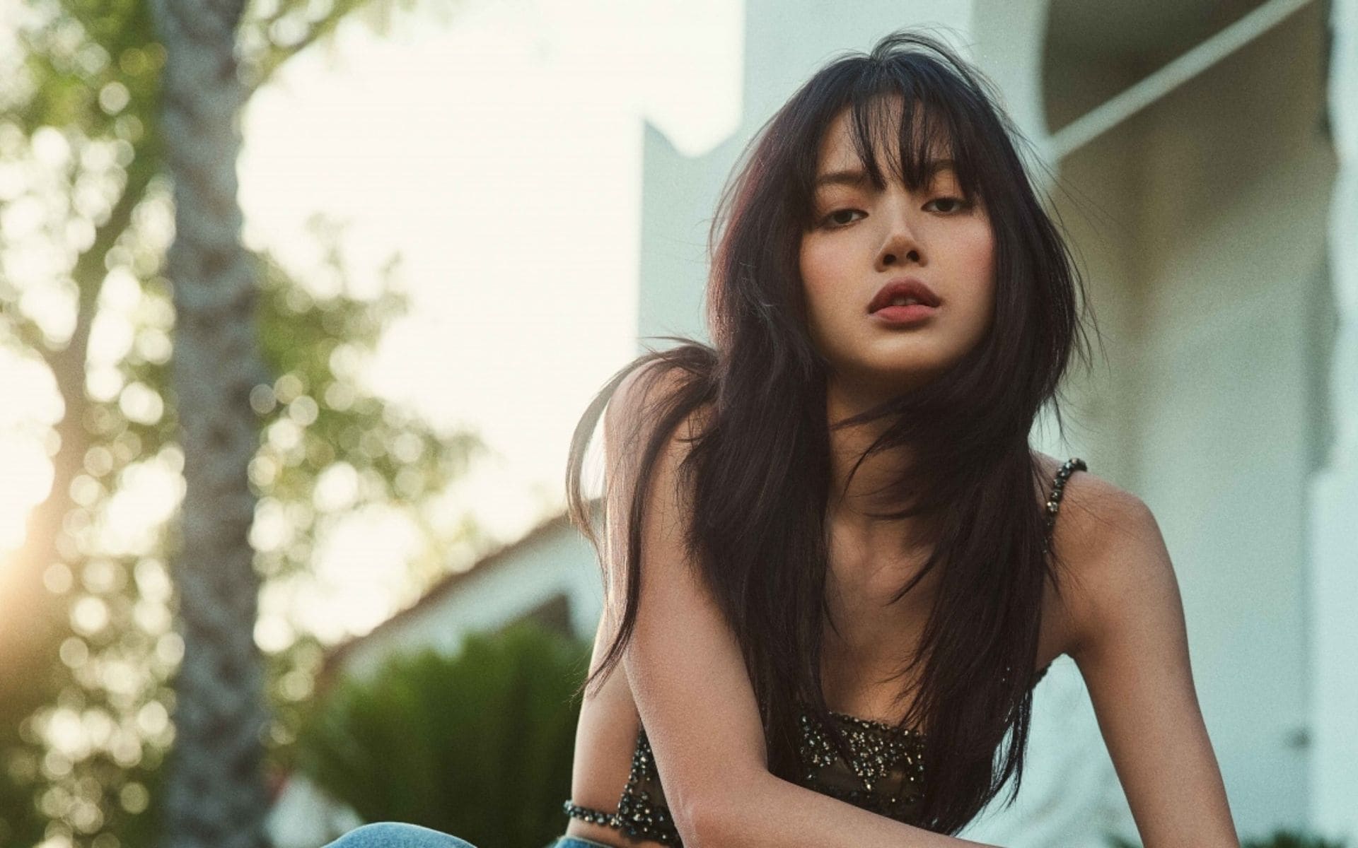 Hình nền Lisa quyến rũ cho iPad