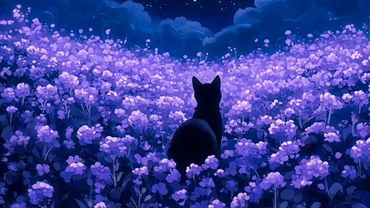 Hình nền pastel tone tím