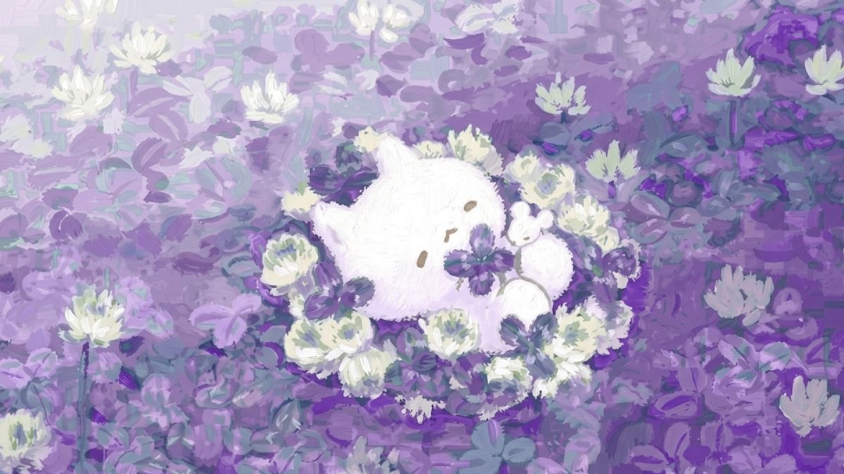 Hình nền tone tím cho máy tính bảng