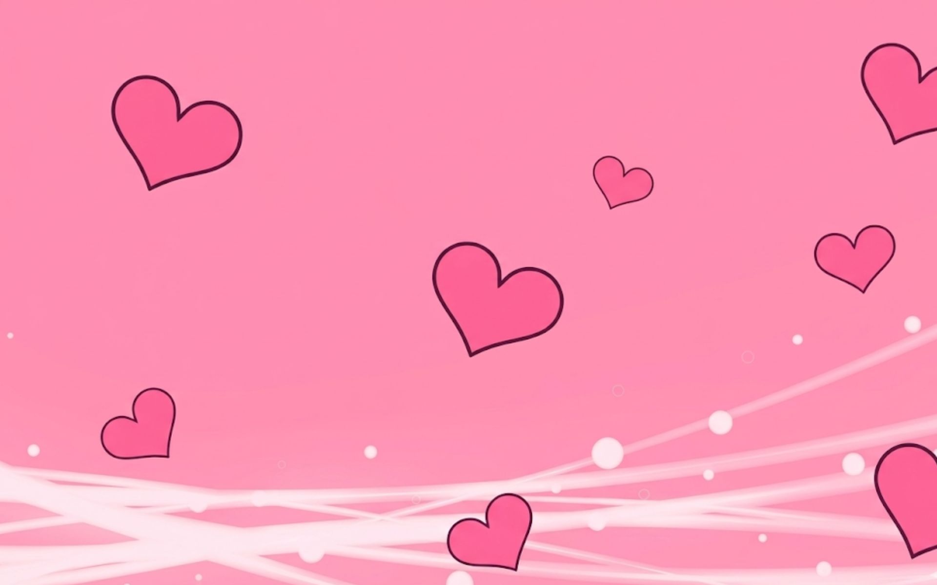 Hình nền pastel trái tim