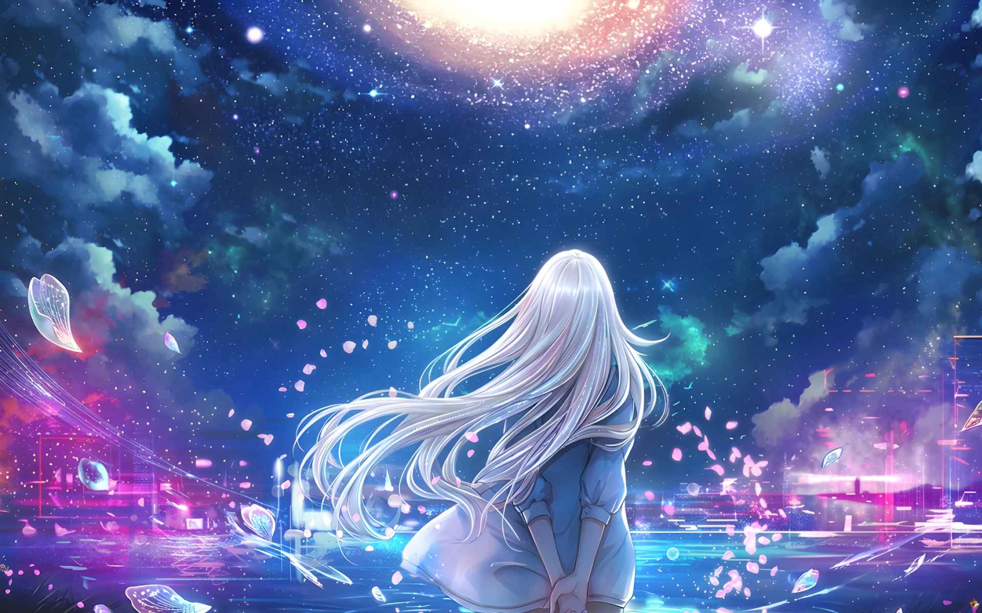 Hình nền ipad anime đẹp