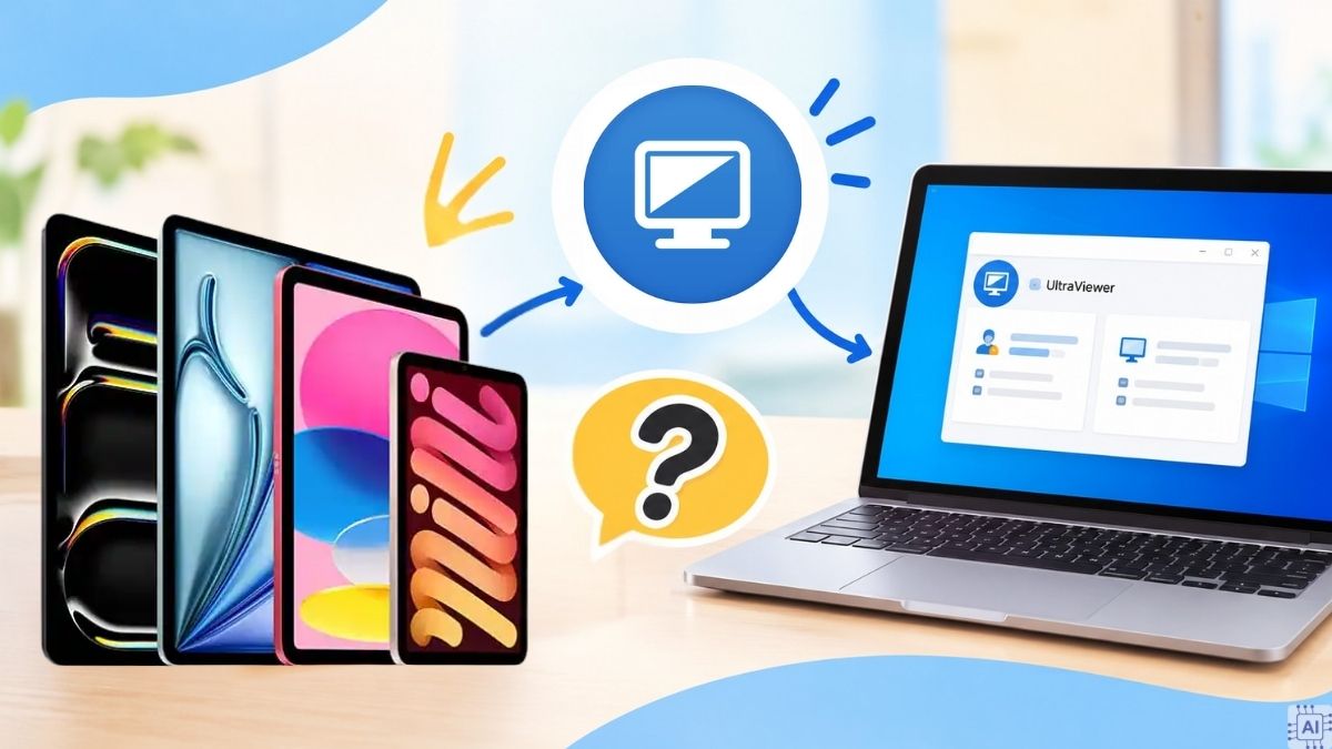iPad có dùng được UltraViewer không?