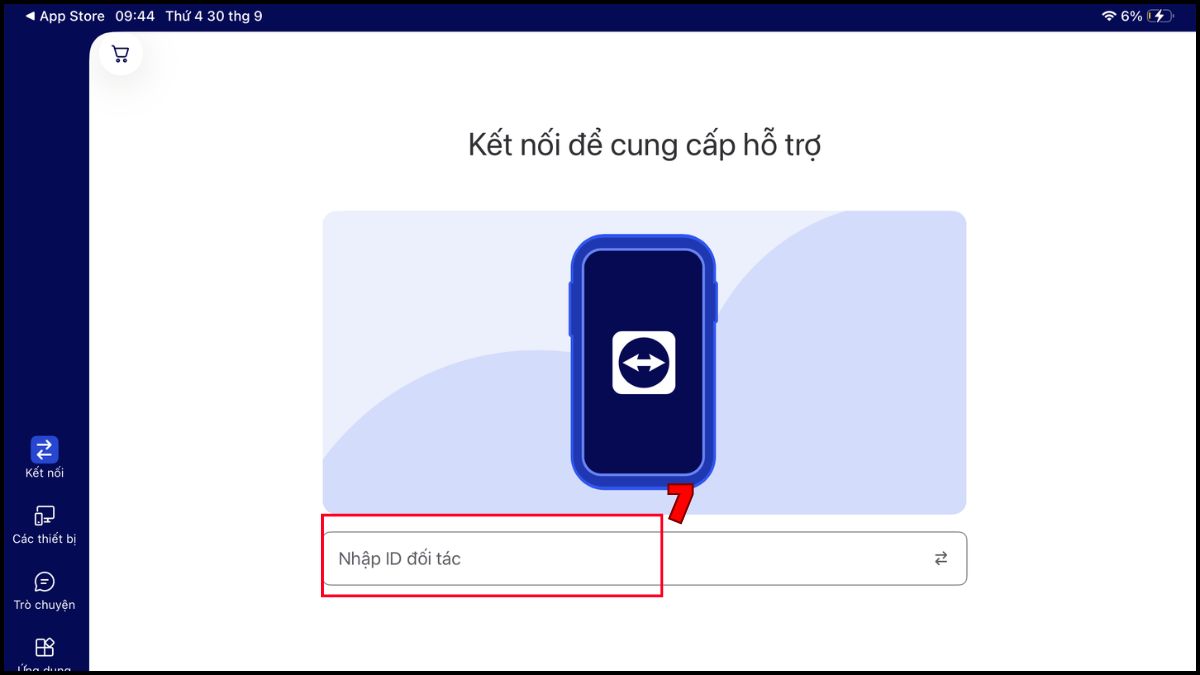 Truy cập máy tính từ iPad